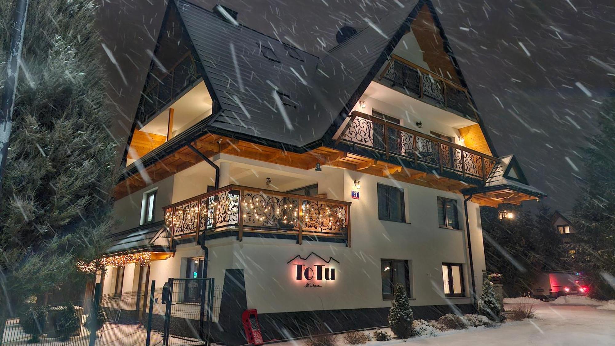 To Tu Lägenhet Czarna Góra Exteriör bild